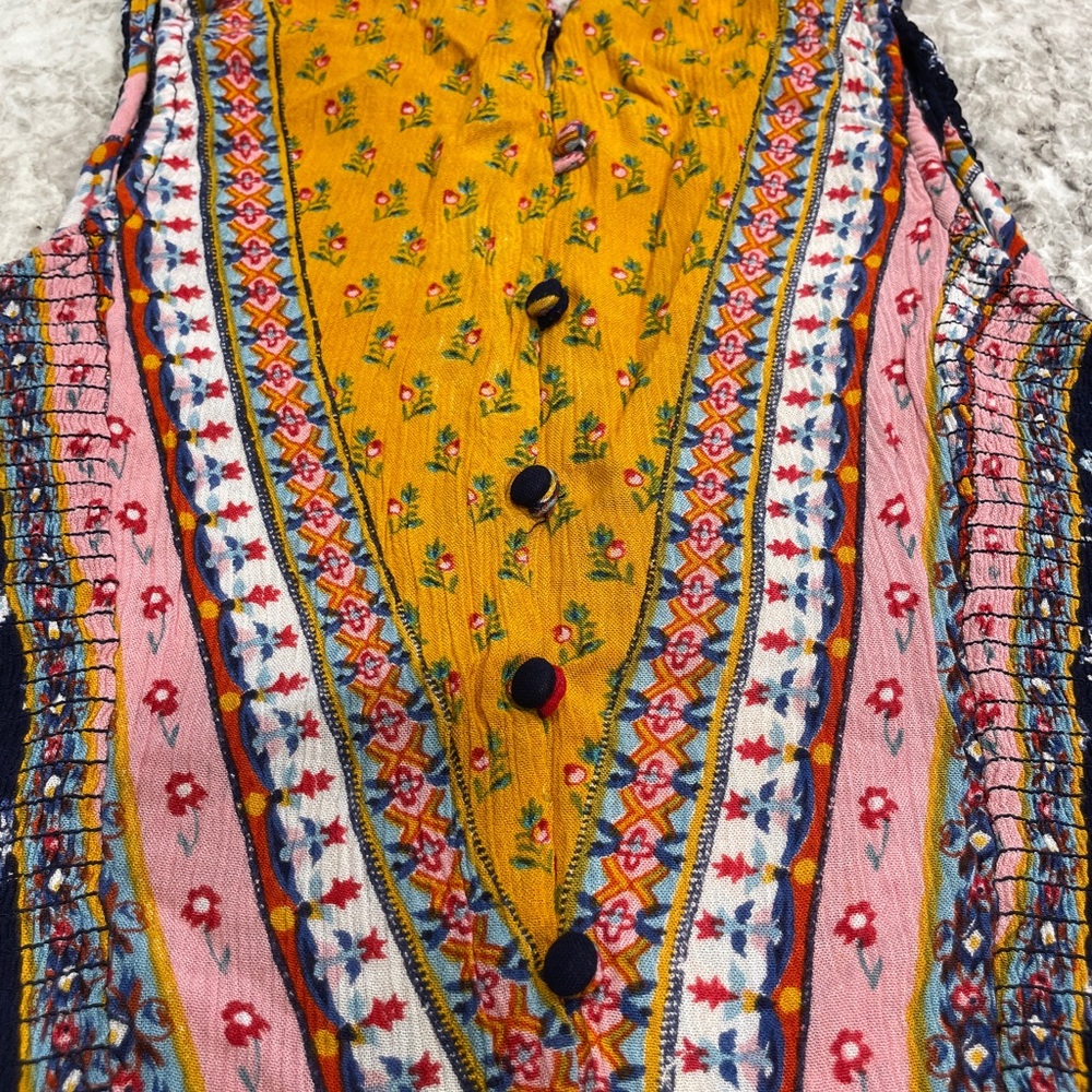 Patrons of Peace Vibrant Floral Dress size small - Picture 6 of 8